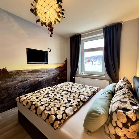 Ferienwohnung Midgard Im Sagenharz - Family-Apartment, 2 Sz & Wlan Thale Exterior photo