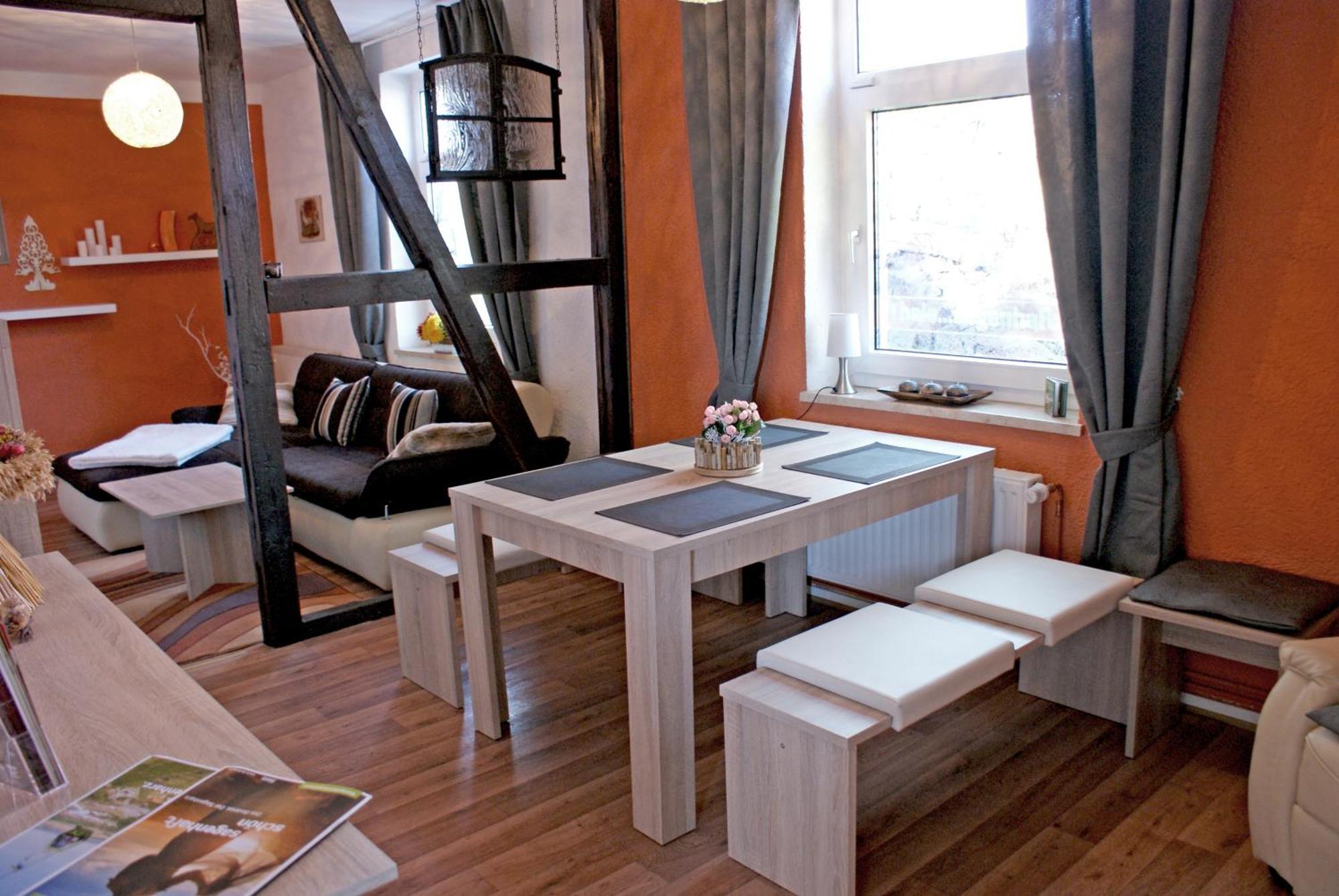 Ferienwohnung Midgard Im Sagenharz - Family-Apartment, 2 Sz & Wlan Thale Exterior photo